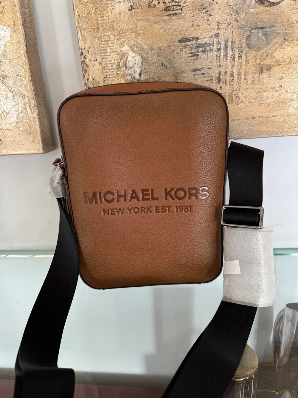 Michael Kors Unisex Leather Crossbody NWT